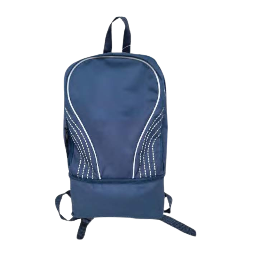 Zaino COLLEGE blu navy fronte