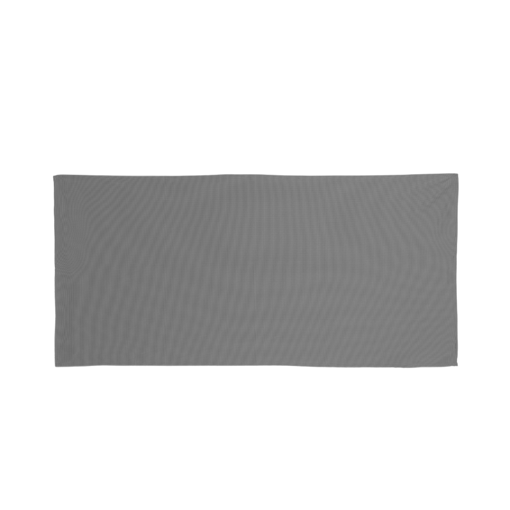 telo in microfibra waffle grigio