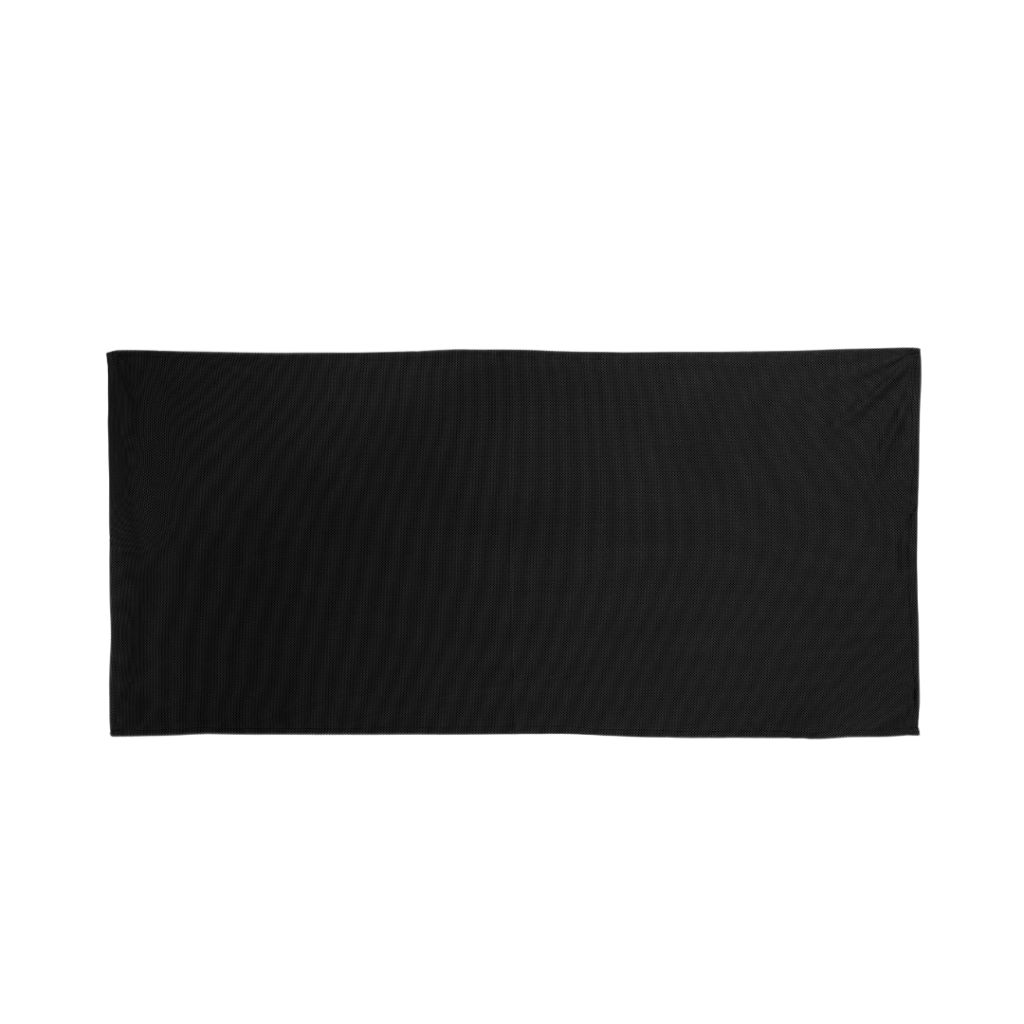 telo in microfibra waffle nero 2