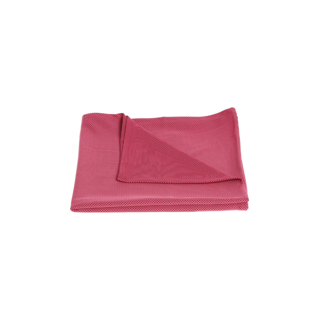 telo in microfibra waffle rosa 2