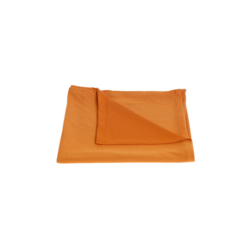 telo in microfibra waffle ruggine 2