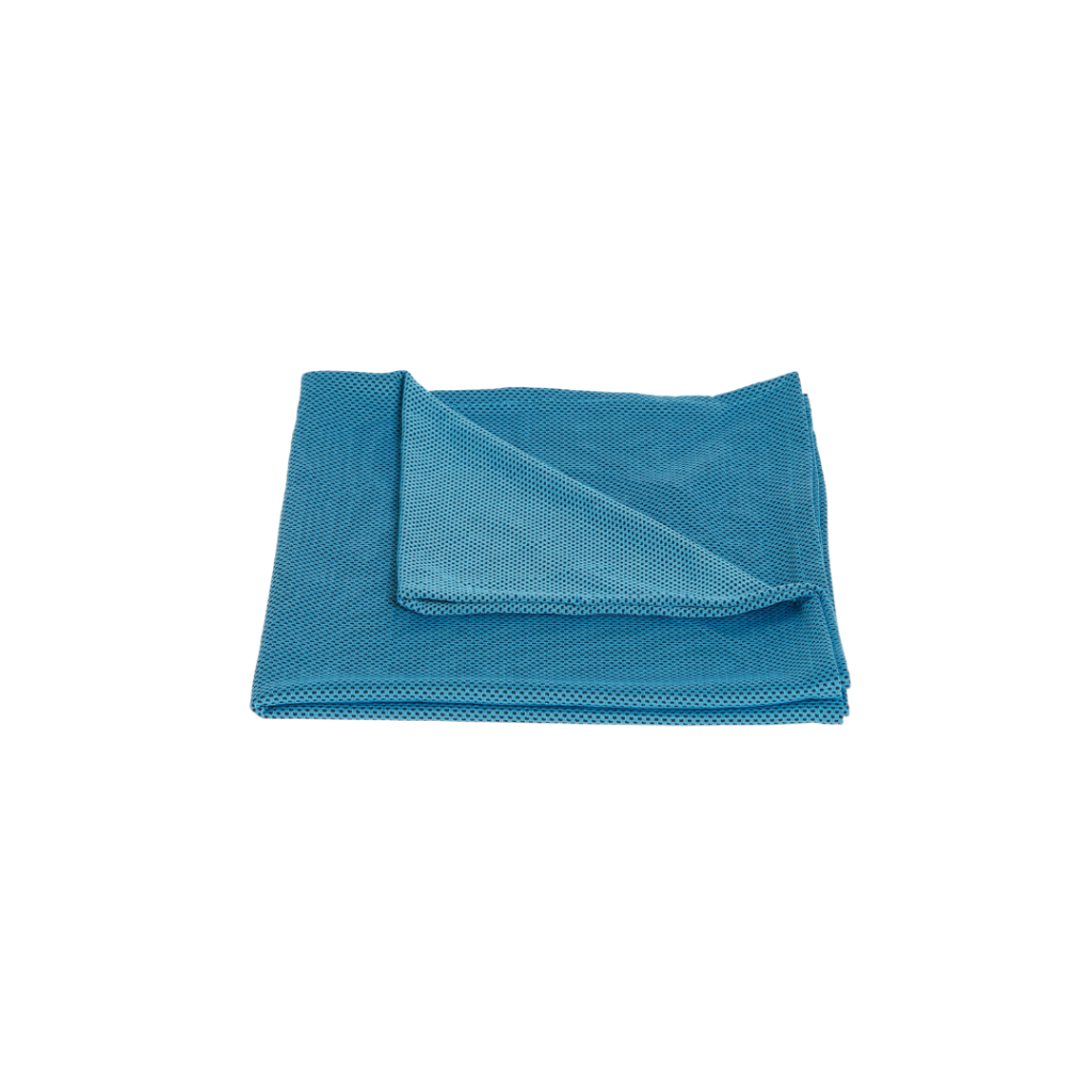 telo in microfibra waffle turchese