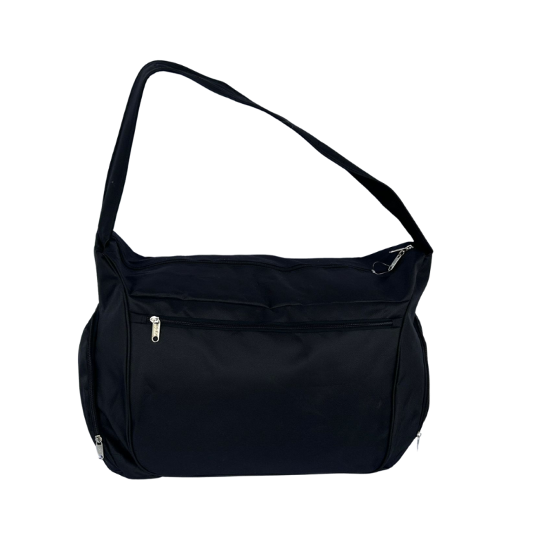 Borsa Fashion total black fronte